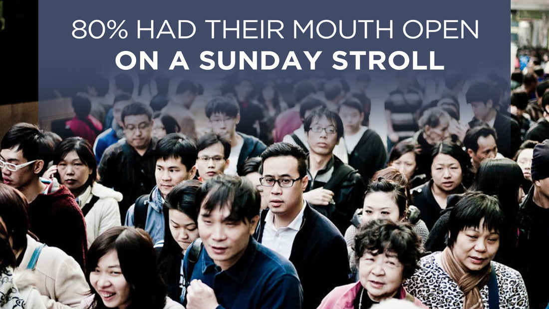 80% had their mouth open on a Sunday stroll - Conscious Breathing Institute