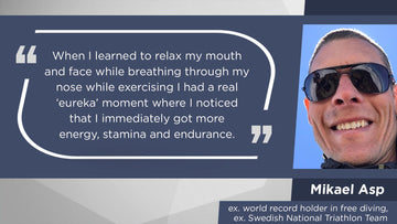 Eureka moment with nasal breathing while jogging - Conscious Breathing Institute