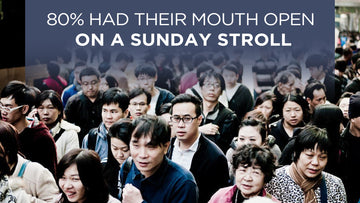 80% had their mouth open on a Sunday stroll - Conscious Breathing Institute