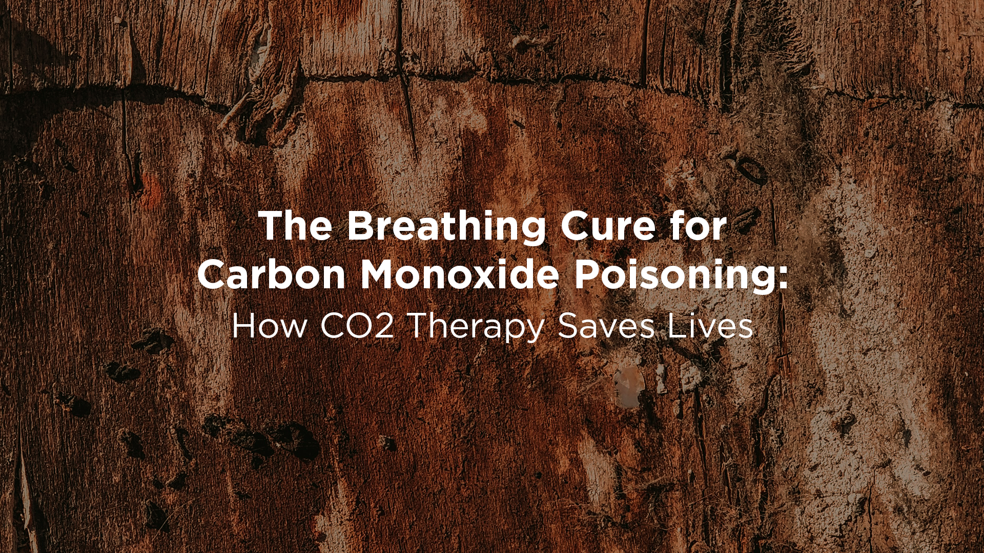 Carbon Monoxide: The Silent Killer — And How CO2 Therapy Could Save Lives