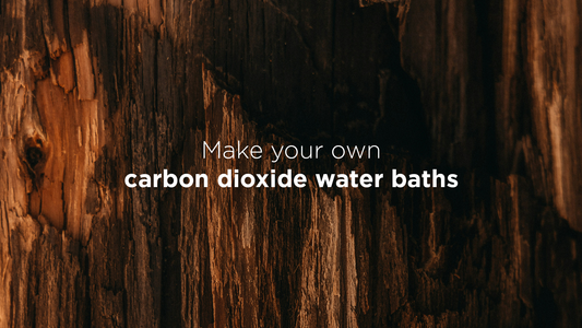 Make your own carbon dioxide water baths