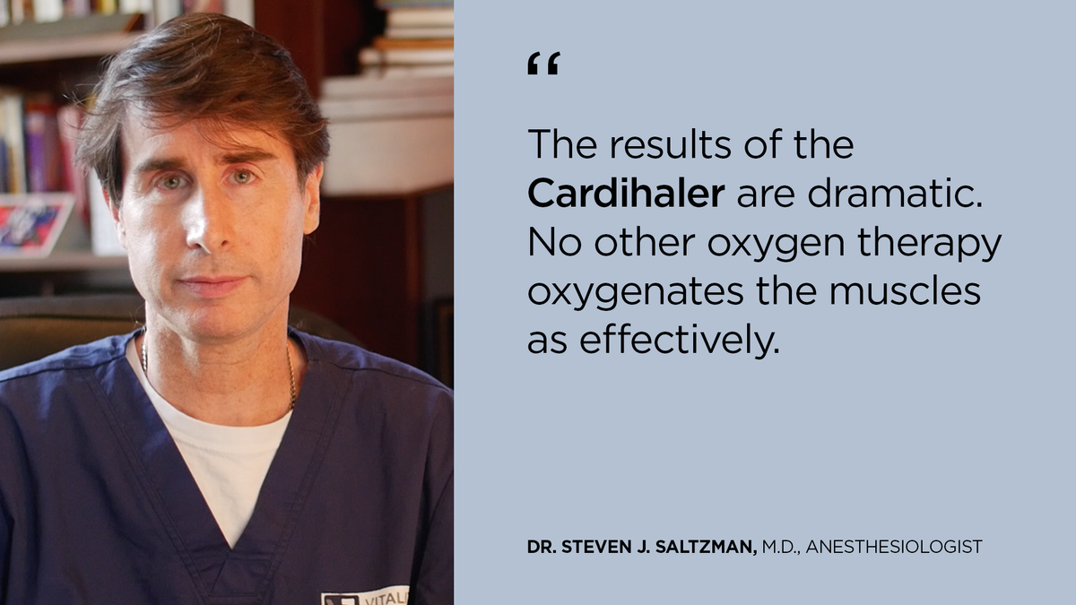 The results of the Cardihaler are dramatic