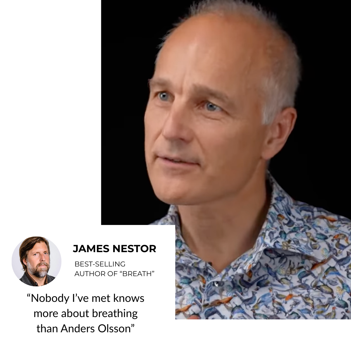 James Nestor Anders Olsson about breathing