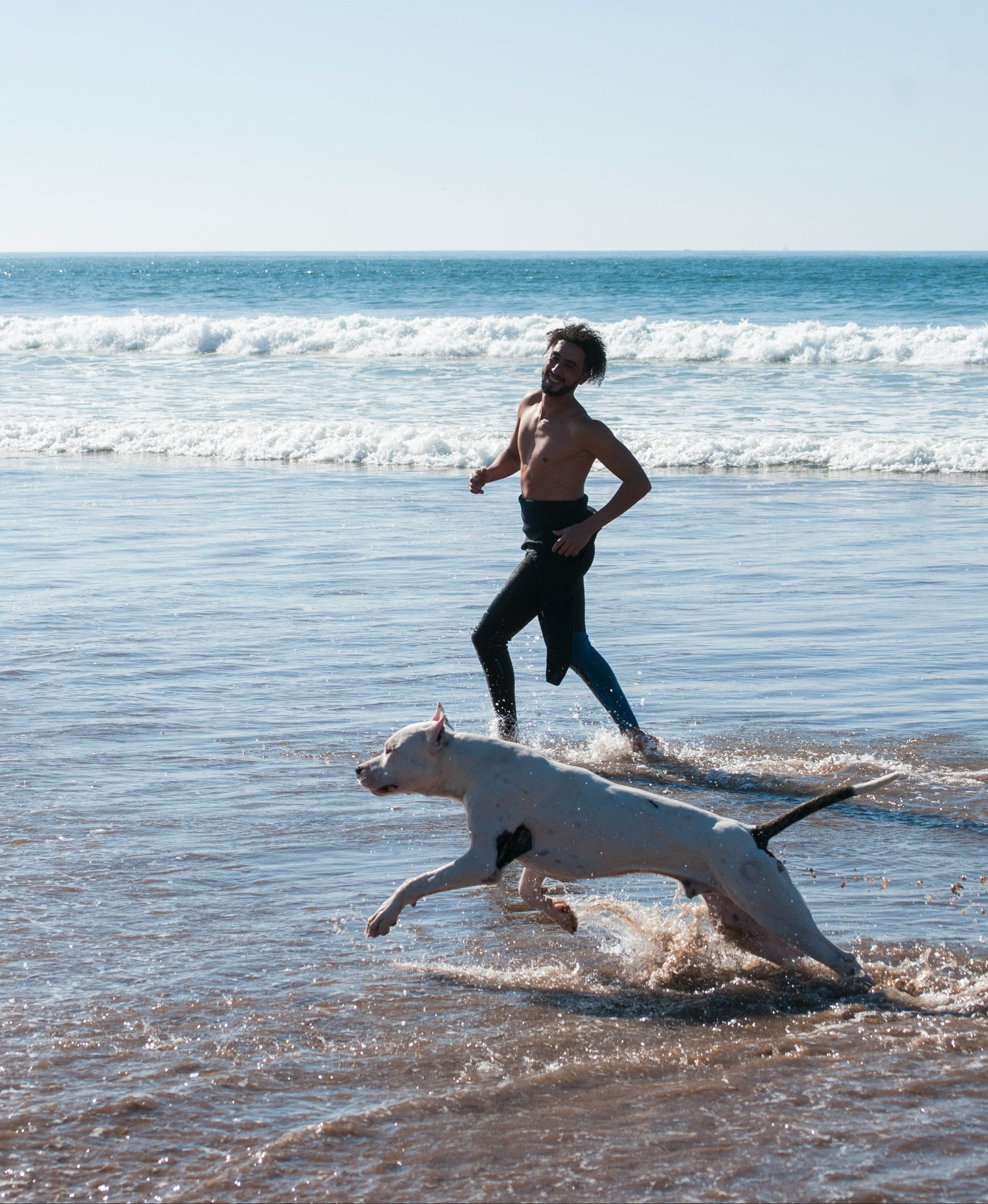 Outdoor calm lifestyle with conscious breathing