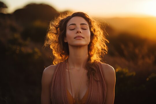 Image representing conscious breathing practice